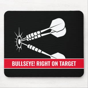 Benutzerdefinierte Dartsscheiben-Mauspad für Zuhau Mousepad