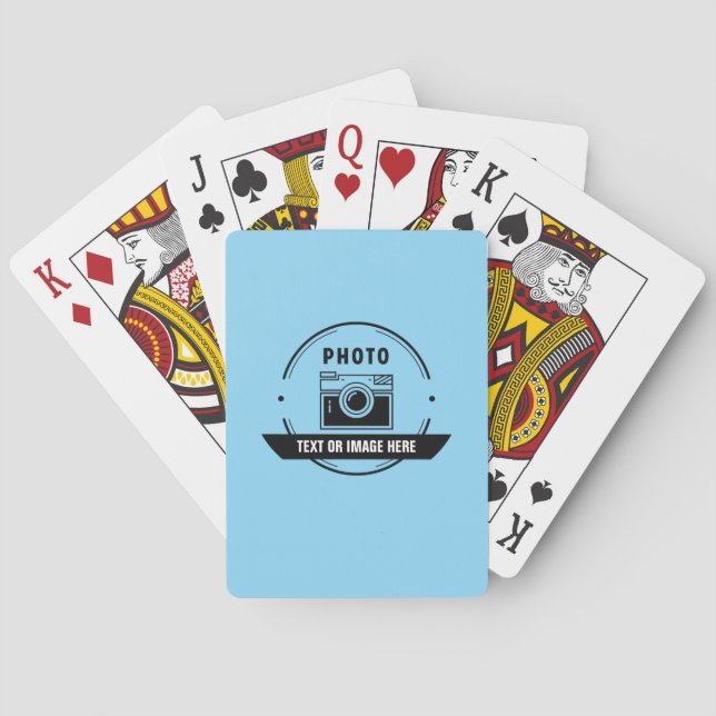 Benutzerdefinierte Deck-Spielkarten, Personalisier Spielkarten (Rückseite)