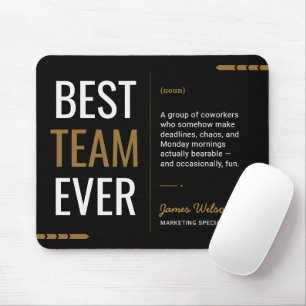 Benutzerdefinierte Definition des besten Teams all Mousepad