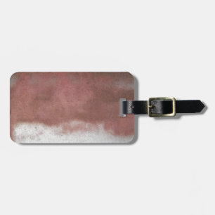benutzerdefinierte Deluxe rosa und weiß Gepäckanhänger