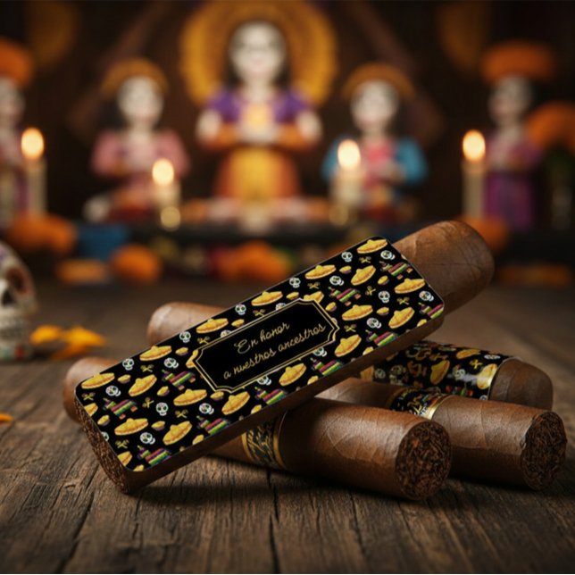 Benutzerdefinierte Día de los Muertos Zigarrenhüll (Von Creator hochgeladen)