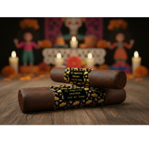 Benutzerdefinierte Día de los Muertos Zigarrenhüll