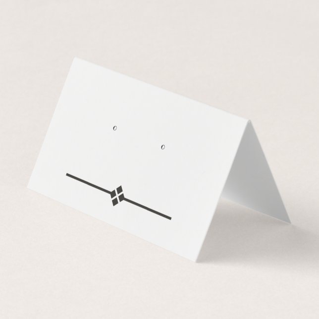 Benutzerdefinierte Diamant-Zehnfach-Stuhleroringka Visitenkarten (Vorderseite)