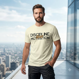 Benutzerdefinierte Disziplin über Gym Motivation G T-Shirt