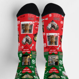 Benutzerdefinierte Dog-Gesichtssocken, Personalisi Socken