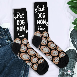 Benutzerdefinierte DOG-MAMA Personalisiertes Muste Socken