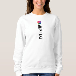 Benutzerdefinierte doppelseitige Druckvorlage führ Sweatshirt