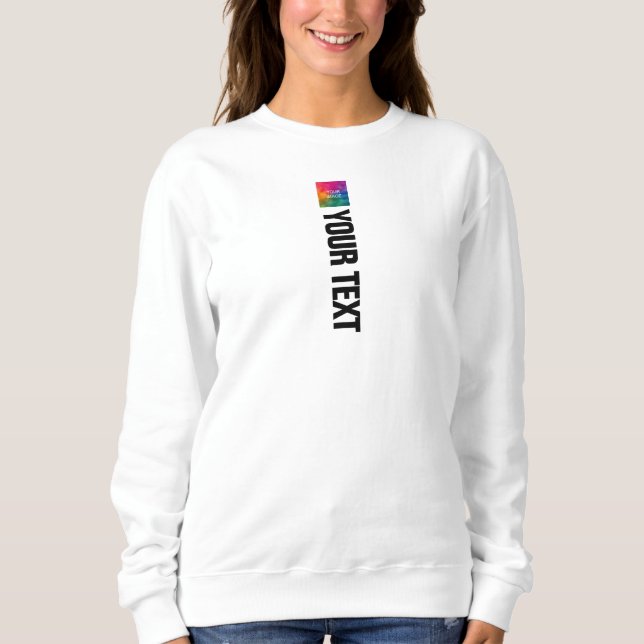 Benutzerdefinierte doppelseitige Druckvorlage führ Sweatshirt (Vorderseite)