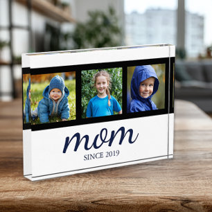 Benutzerdefinierte Drei-Foto-Mutter Fotoblock