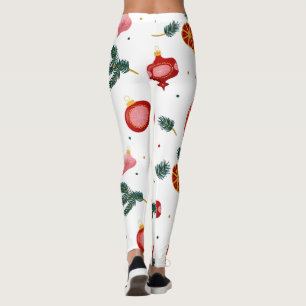 Benutzerdefinierte dunkelblaue und rote Vintage-We Leggings