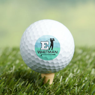 Benutzerdefinierte E-Initialen-Markierung - Golfsp Golfball