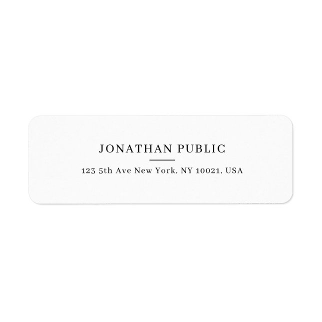 Benutzerdefinierte, einfache Entwurfsvorlage Moder (Vorne)