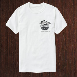 Benutzerdefinierte, einfache Logos und Text-Untern T-Shirt