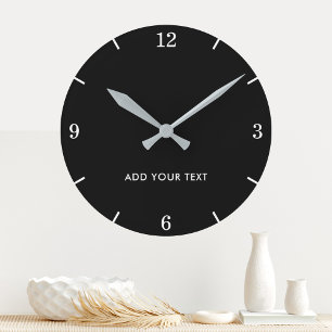 Benutzerdefinierte Einheitsfarbe und individueller Runde Wanduhr