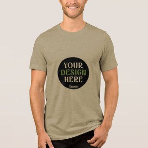 benutzerdefinierte, einzigartige, elegante und min Tri-Blend shirt