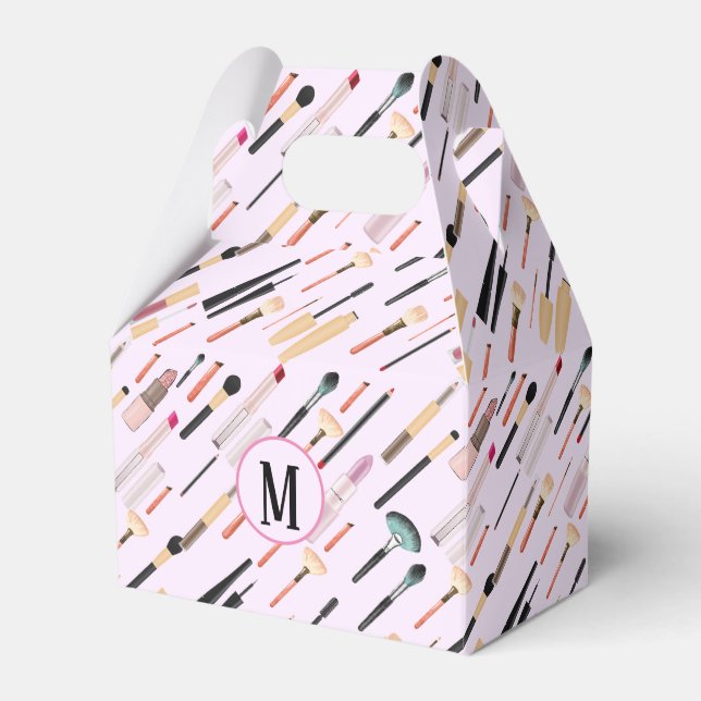 Benutzerdefinierte elegante Glittering Beauty Make Geschenkschachtel (Vorderseite)