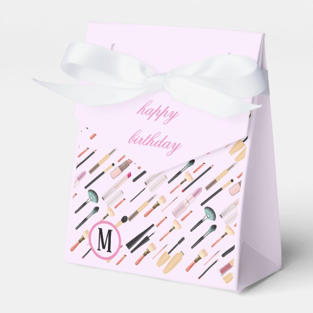 Benutzerdefinierte elegante Glittering Beauty Make Geschenkschachtel (Vorderseite)