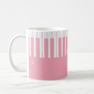 Benutzerdefinierte elegante Klaviertasten Kaffeetasse