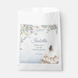 Benutzerdefinierte elegante Quinceañera 15. Geburt Geschenktütchen