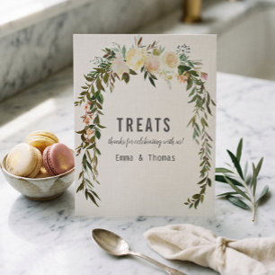 Benutzerdefinierte elegante Treats-Tischbeleuchtun Poster