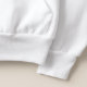 Benutzerdefinierte elegante, weiße Farbtrendy-Vorl Hoodie (Hem)