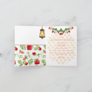 Benutzerdefinierte Erdbeerflachkarte