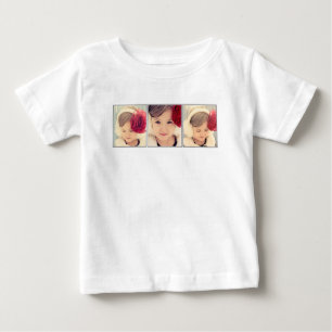 Benutzerdefinierte Ersetzung von Fotos Bilder Kind Baby T-shirt