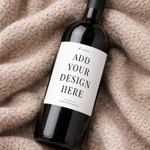 Benutzerdefinierte Etiketten für Weinflaschen druc