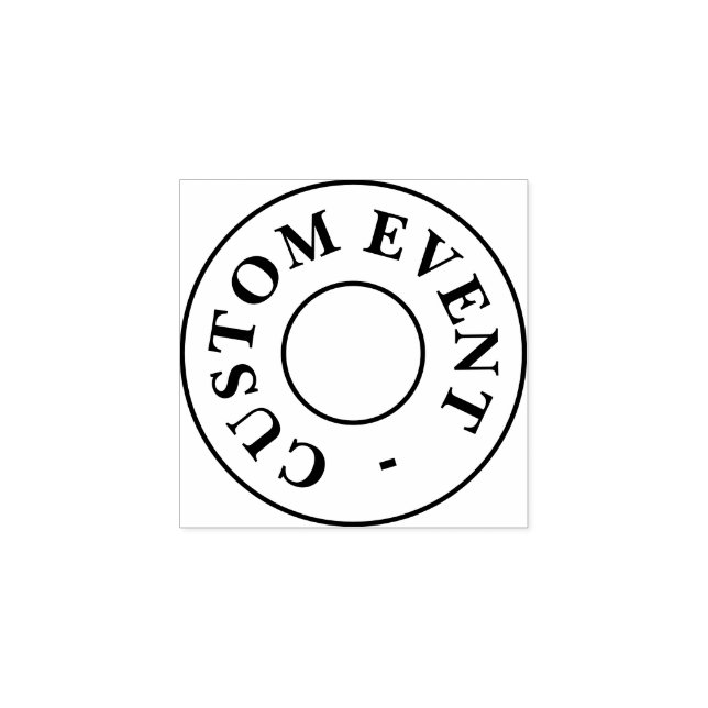 Benutzerdefinierte Event-Hand-Briefmarke Gummistempel (Prägung)