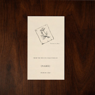Benutzerdefinierte Ex Libris Buchschild Aufkleber 