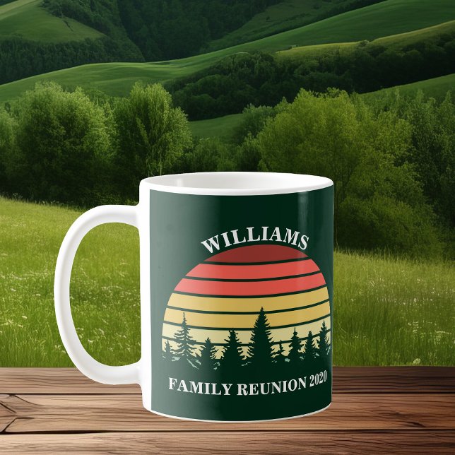 Benutzerdefinierte Familie Wiedersehen Forest Suns Kaffeetasse (Von Creator hochgeladen)