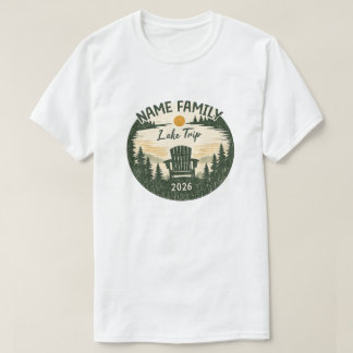 Benutzerdefinierte Familien-Shirts für den See-Aus T-Shirt
