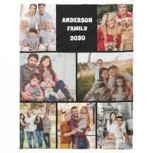 Benutzerdefinierte Familienfoto-Collage Elegantes 