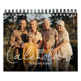 Benutzerdefinierte Familienfotos Kalender