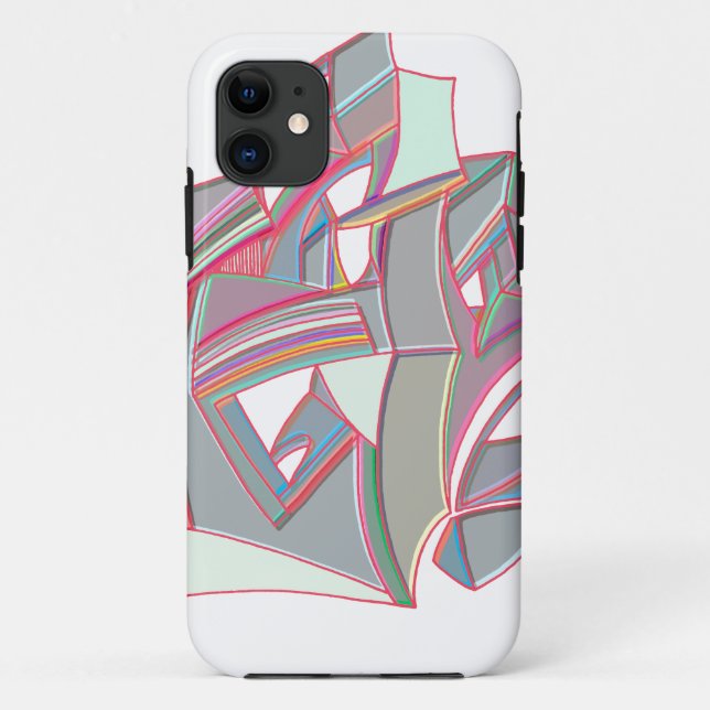 Benutzerdefinierte Farbe Case-Mate iPhone Hülle (Rückseite)