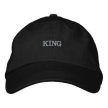 Benutzerdefinierte Farbe des King-Text-Schwarz-Hit