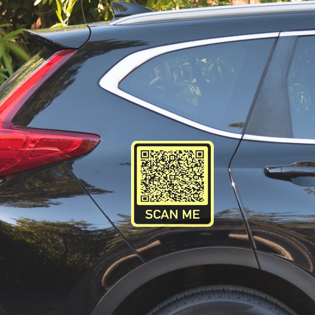 Benutzerdefinierte Farbe des QR-Autoaufklebers Aufkleber (Auto Seite)