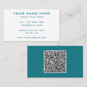 Benutzerdefinierte Farbe für die Business Card im Visitenkarte
