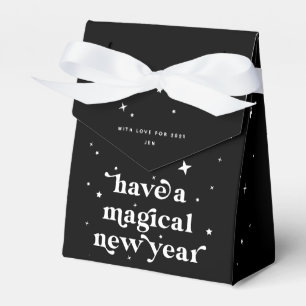 Benutzerdefinierte Farbe Magisches neues Jahr + St Geschenkschachtel