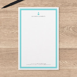 Benutzerdefinierte Farbe Moderner klassischer Anke Briefpapier