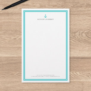Benutzerdefinierte Farbe Moderner klassischer Anke Briefpapier