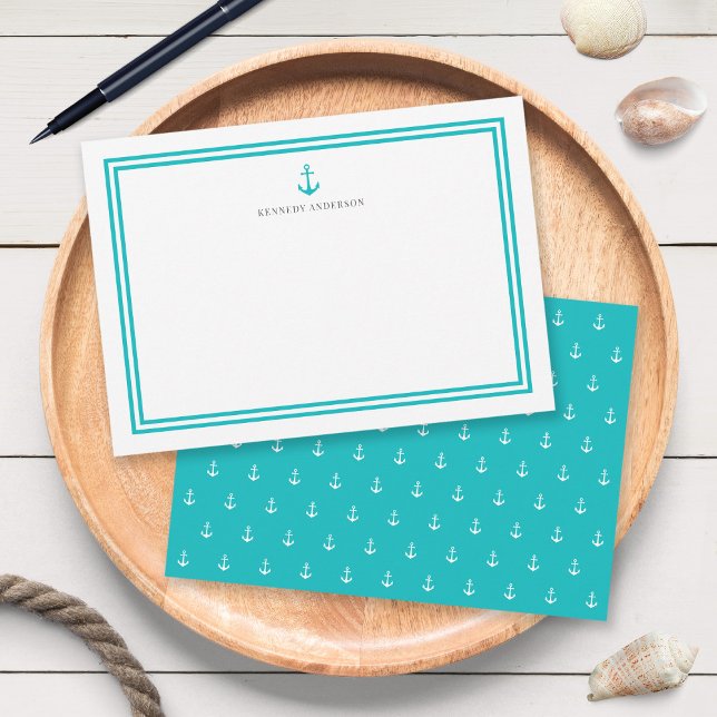 Benutzerdefinierte Farbe Moderner klassischer Anke Mitteilungskarte (Von Creator hochgeladen)