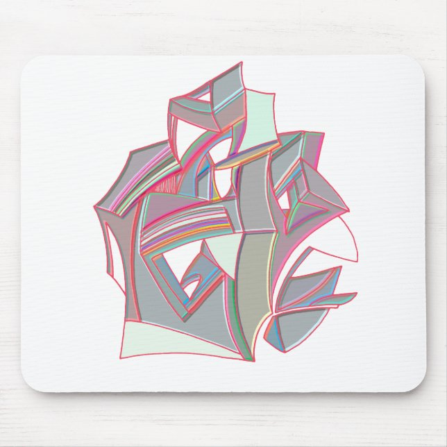 Benutzerdefinierte Farbe Mousepad (Vorne)