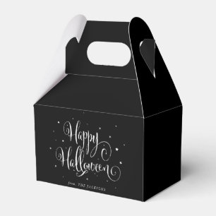 Benutzerdefinierte Farbe + Nachricht Halloween-Ges Geschenkschachtel