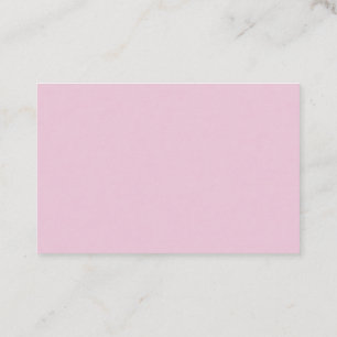 Benutzerdefinierte Farbe Rosa und Gold Visitenkarte