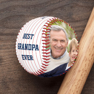 Benutzerdefinierte Farben Beste Opa-Vater-Tags-Fot Baseball