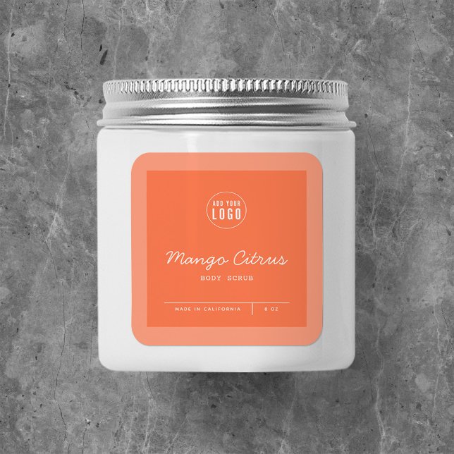 Benutzerdefinierte Farben Hinzufügen von Logo-Skri Quadratischer Aufkleber (Von Creator hochgeladen)