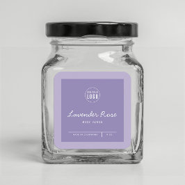 Benutzerdefinierte Farben Hinzufügen von Logo-Skri Quadratischer Aufkleber