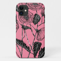 Benutzerdefinierte Farben iPhone Case mit Poppy