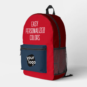 Benutzerdefinierte Farben Modernes Berufliches Hin Bedruckter Rucksack